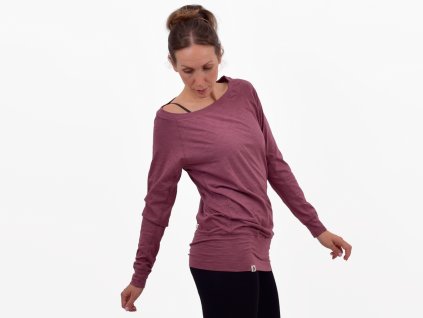 Top na jógu růžová MalaBo