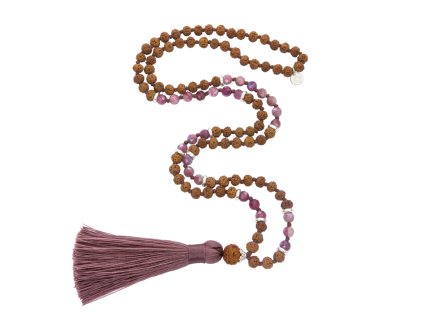 Mala nahrdelnik Rudraksha MalaBo