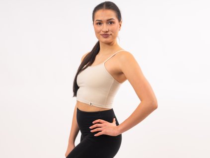 Crop top s integrovanou podprsenkou MalaBo