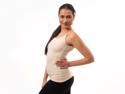 Tílko s všitou podprsenkou z bambusu MalaBo