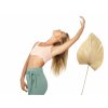 SARASWATI BAMBOO SPORTOVNÍ PODPRSENKA "light pink"