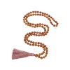 Meditační růženec Rudraksha 7 8 mm MalaBo