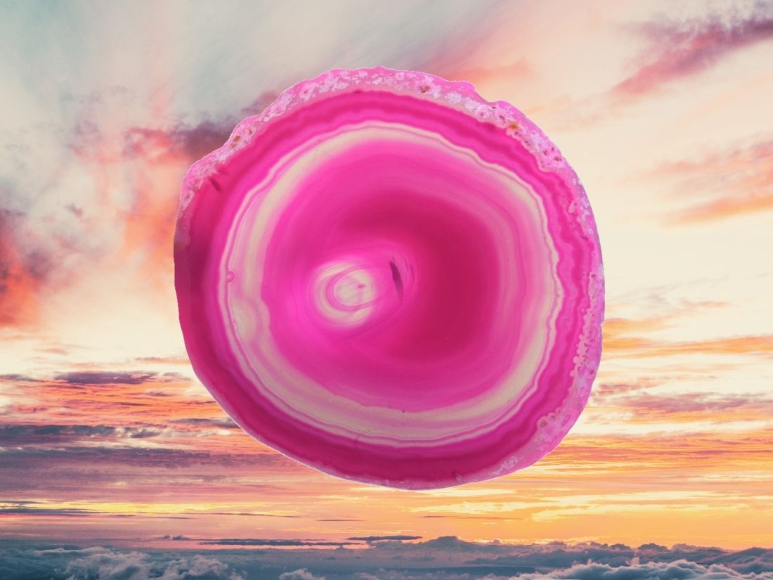 Růžový achát - kámen srdce a duševní harmonie