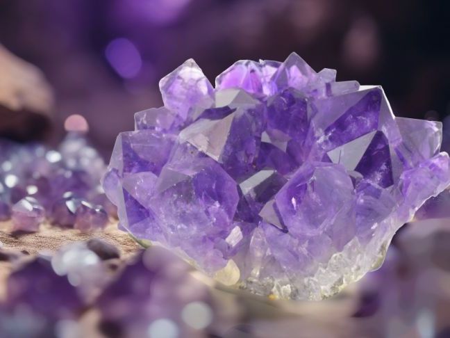 Ametyst - kámen duchovní čistoty a meditace