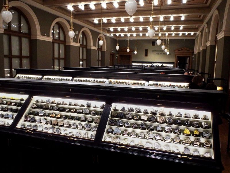 Minerály - Národní muzeum Praha
