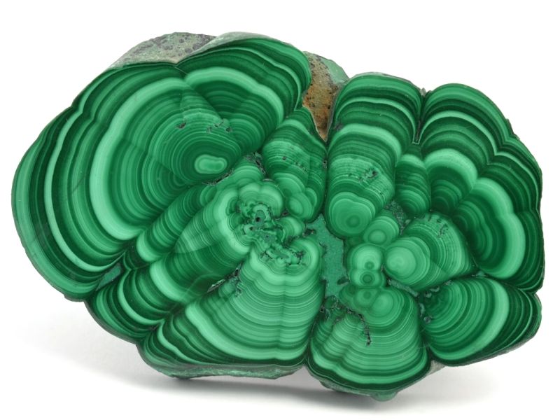 Malachit, skalní zeleň