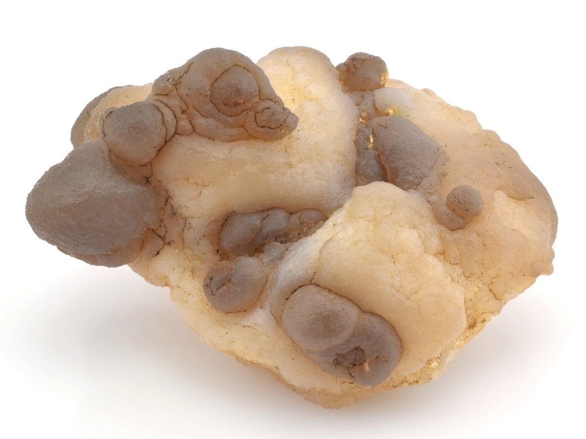 Marocký chalcedon – pseudomorf po mořských houbách z Bu Craa.