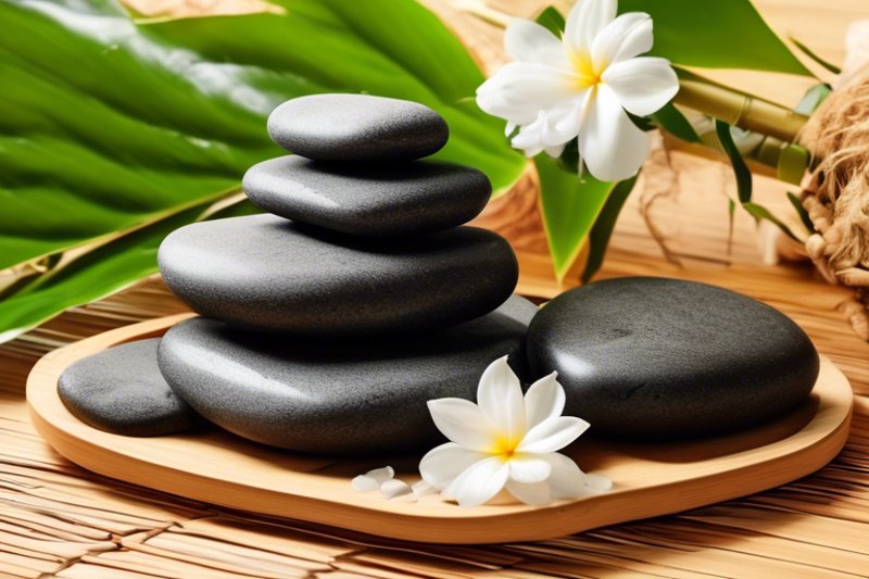 Hot massage stones