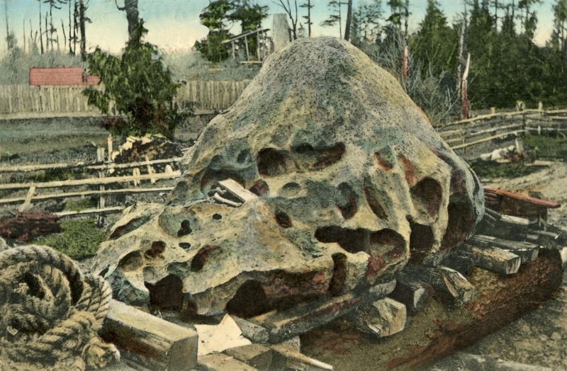 meteorit-willamette-pohlednice