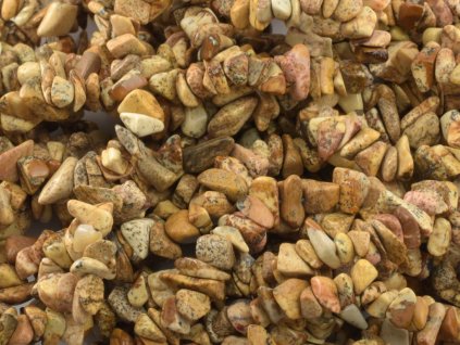 jaspis obrazkovy sekane koralky