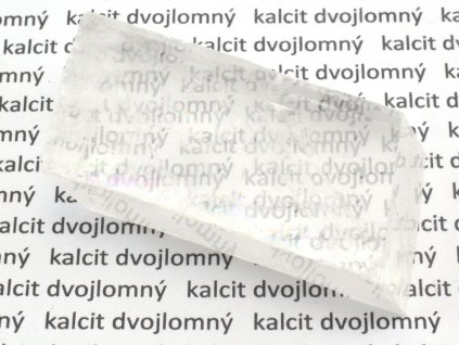 kalcit dvojlomny brazilie 33