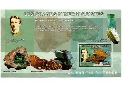 18 znamky mineraly kongo 2006