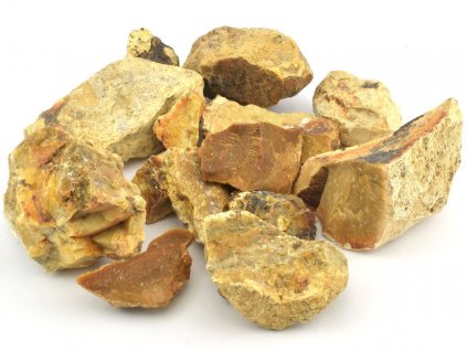 Balení 0,5 kg obecného opálu z lokality Žďár nad Sázavou, velikost kamenů 2–7 cm.