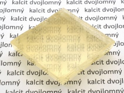 kalcit dvojlomny cina 11