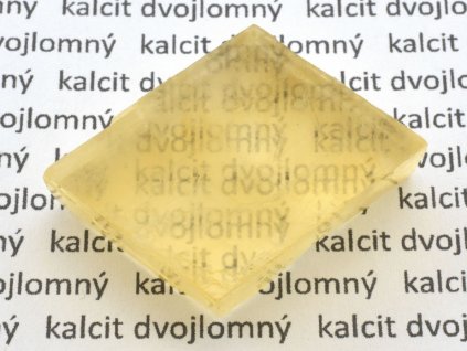 kalcit dvojlomny cina 43