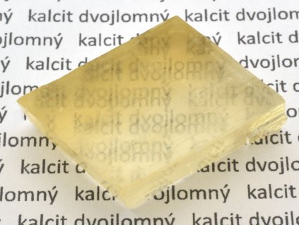 kalcit dvojlomny cina 44