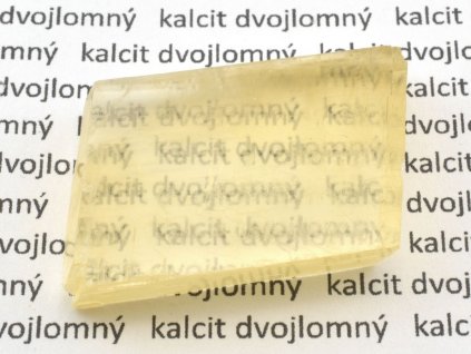 kalcit dvojlomny cina 45