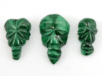 Malachit - maska 3ks (8)