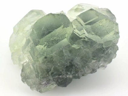 Fluorit s estetickým růstem krystalu.