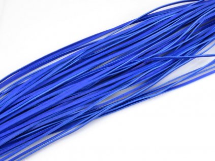 Kožený řemínek tmavě modrý 1ks