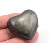 obsidian stribrny srdce 17c