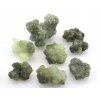 Prehnit z Maroka v balení po 20 g, světle i tmavě zelené krystaly různých tvarů.