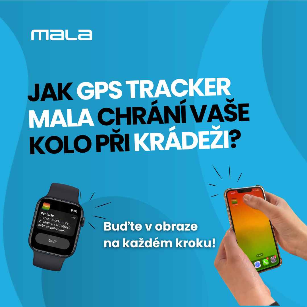Jak GPS tracker Mala pomáhá při krádeži kola