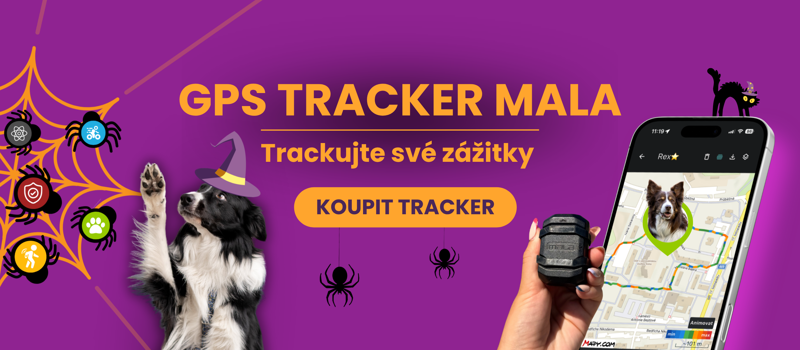 GPS tracker Mala