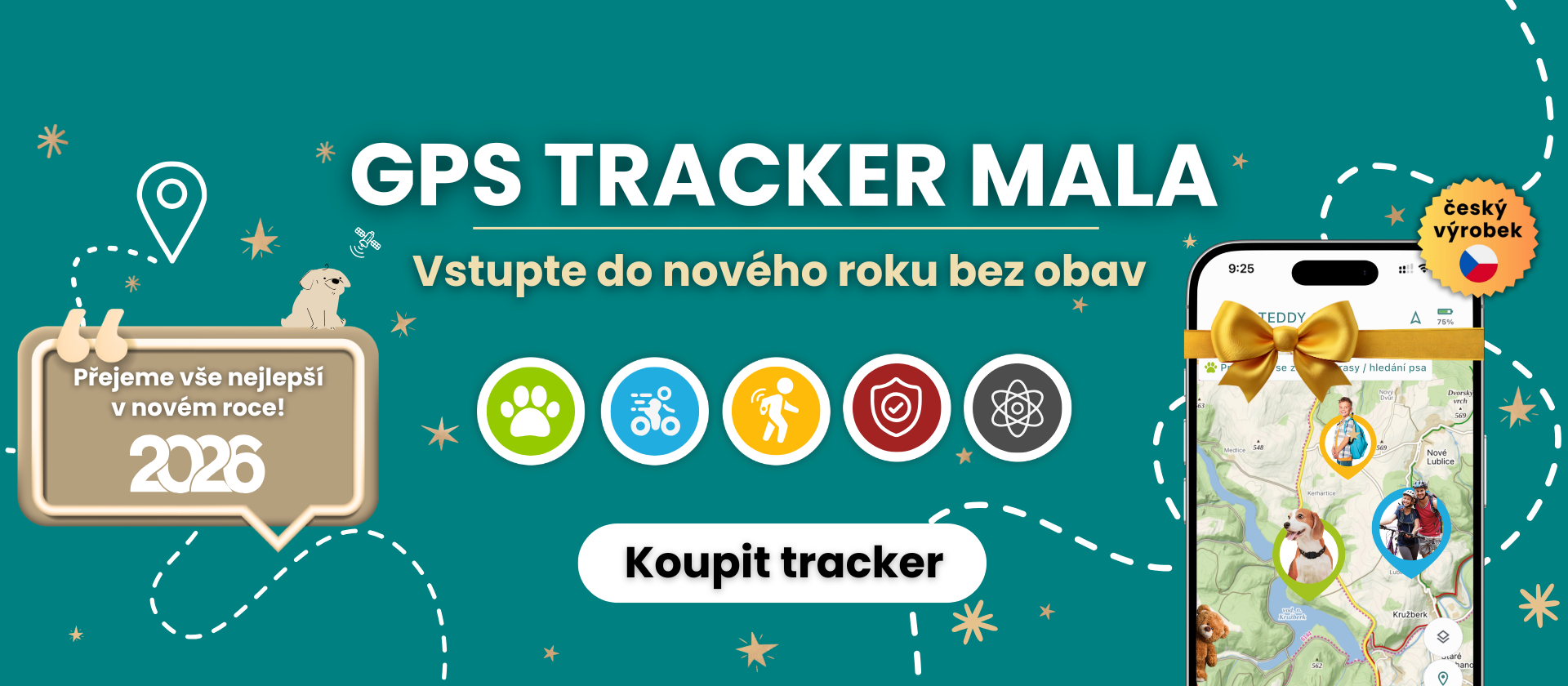 GPS tracker Mala