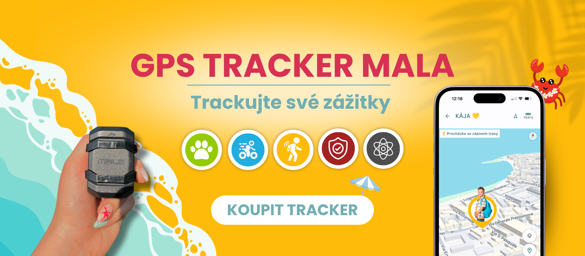 gps tracker mala