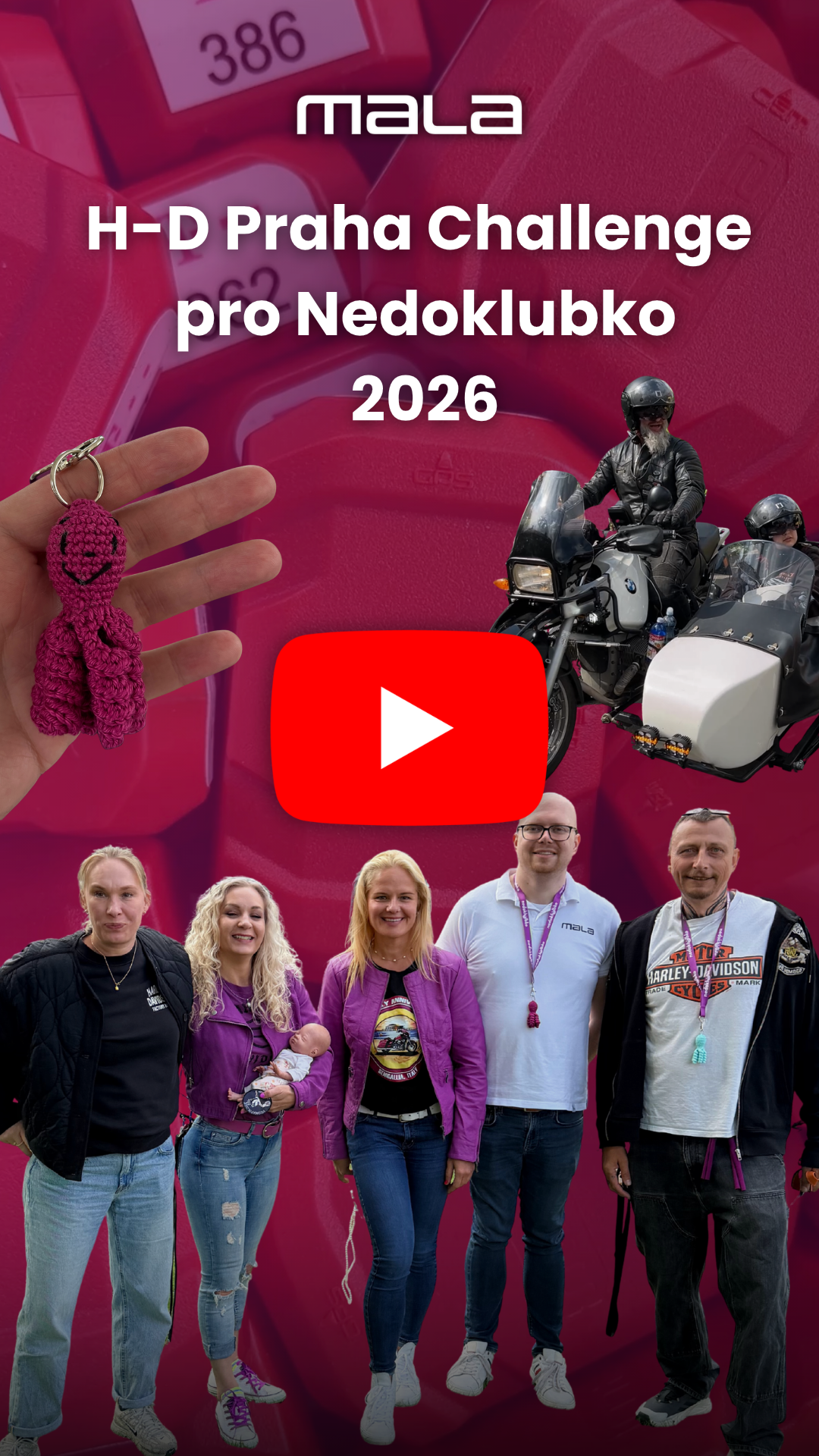 Video ze závodu H-D Praha Challenge pro Nedoklubko 2026