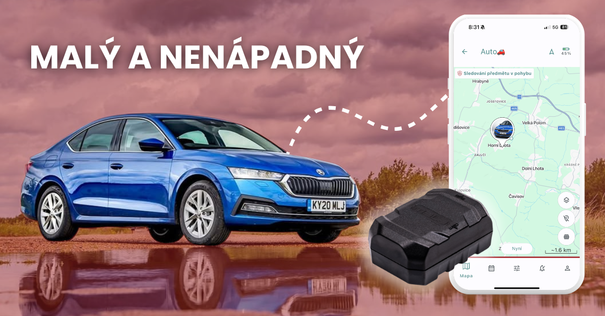 GPS tracker Mala pro hlídání auta