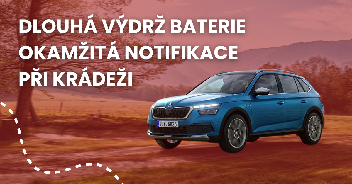 Sledování polohy auta v aplikaci Mala GPS