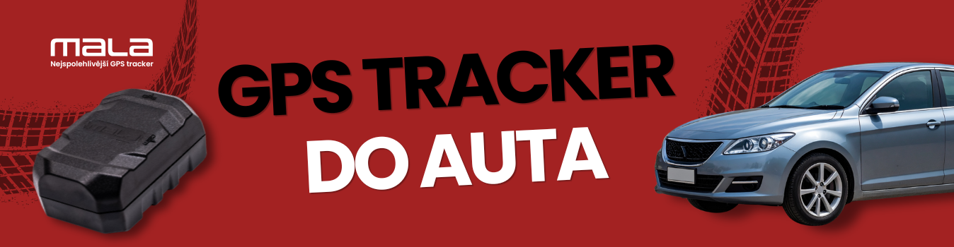 GPS tracker do auta Mala