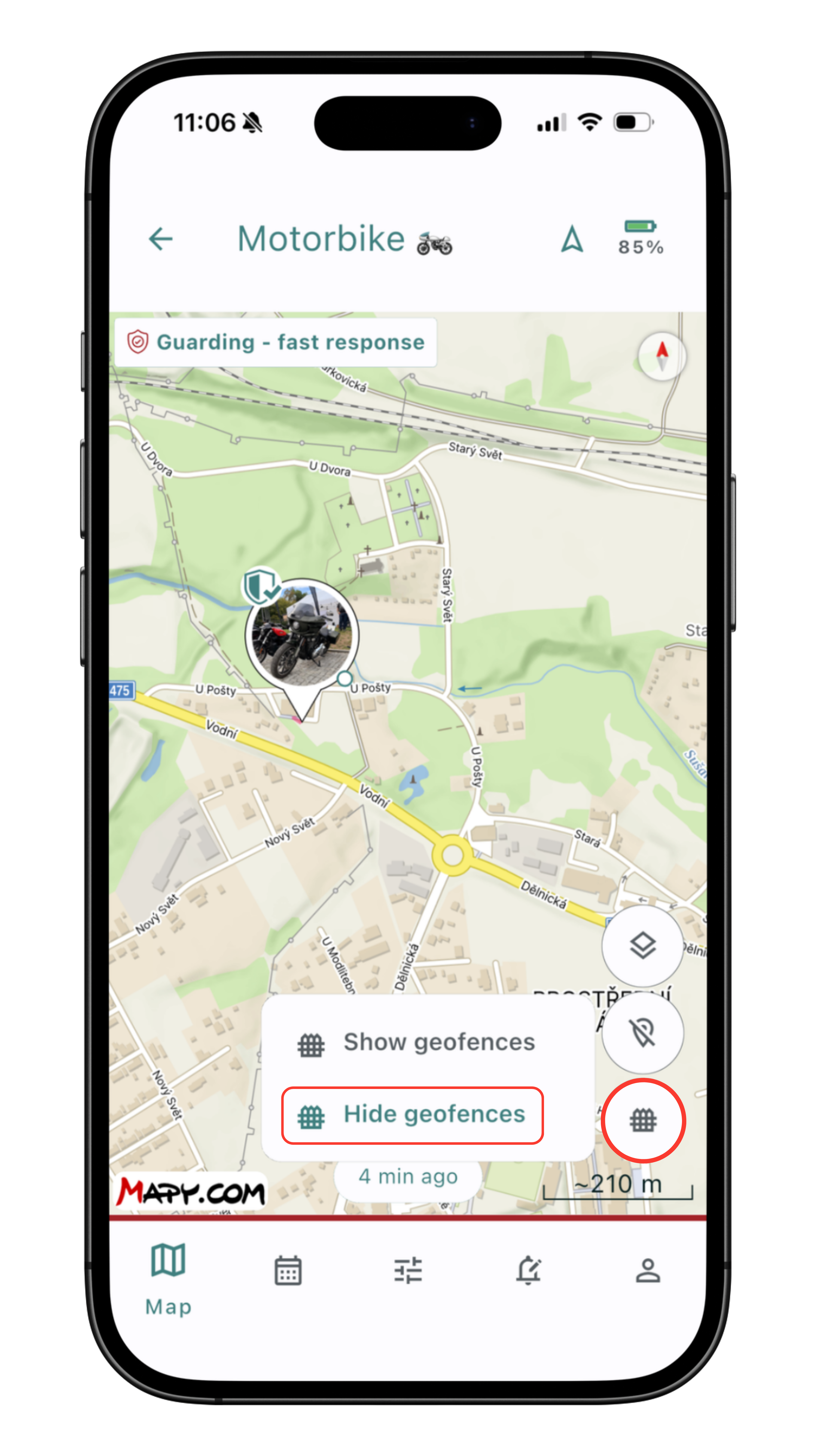 Geofences stay active