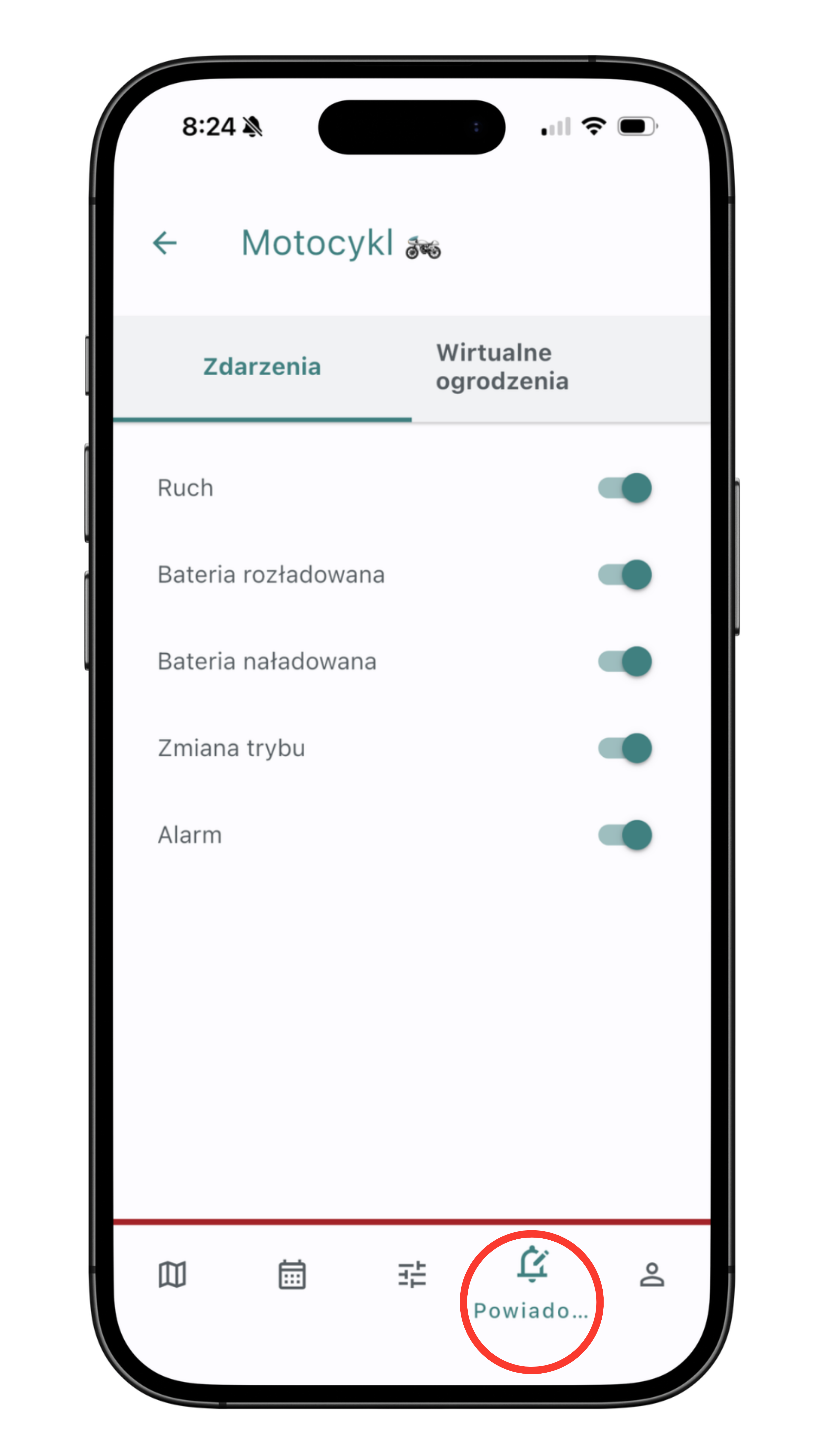 Podstawowe ustawienia powiadomień