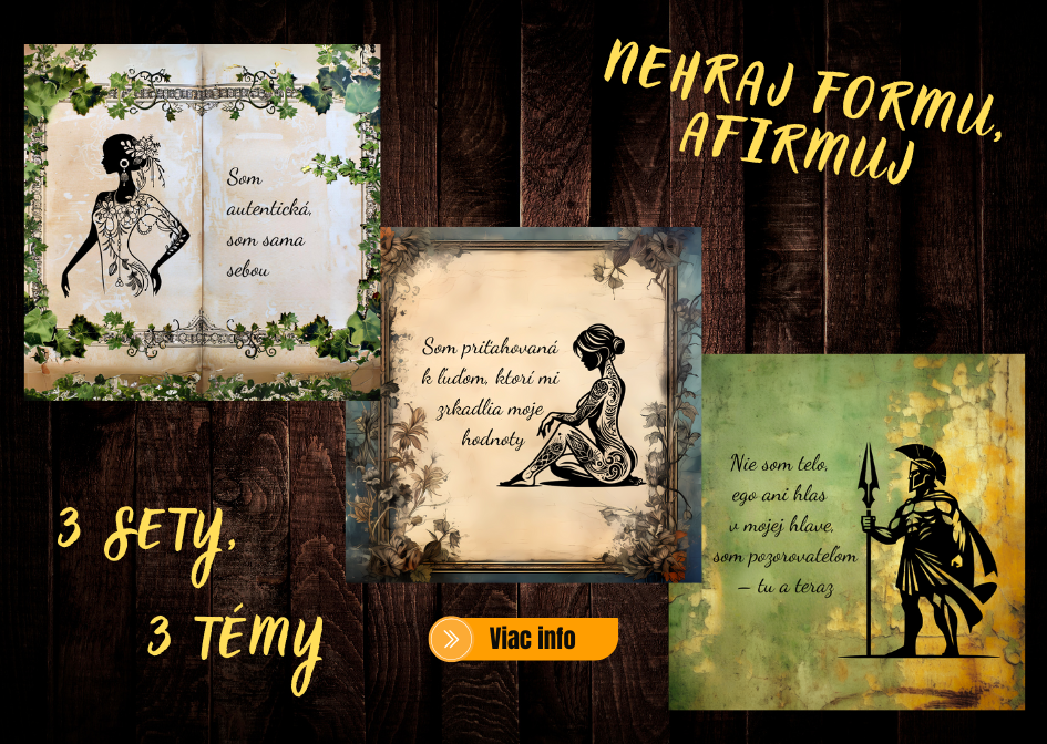 Afirmačné karty zdravie, sebaláska, prosperita, láska