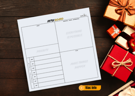 Magnetická tabuľa Intui Board s popisovačom