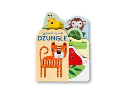 Tvarované leporelo Džungle
