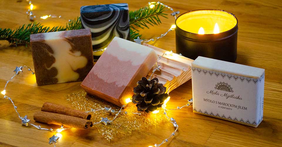 Vánoční mýdla