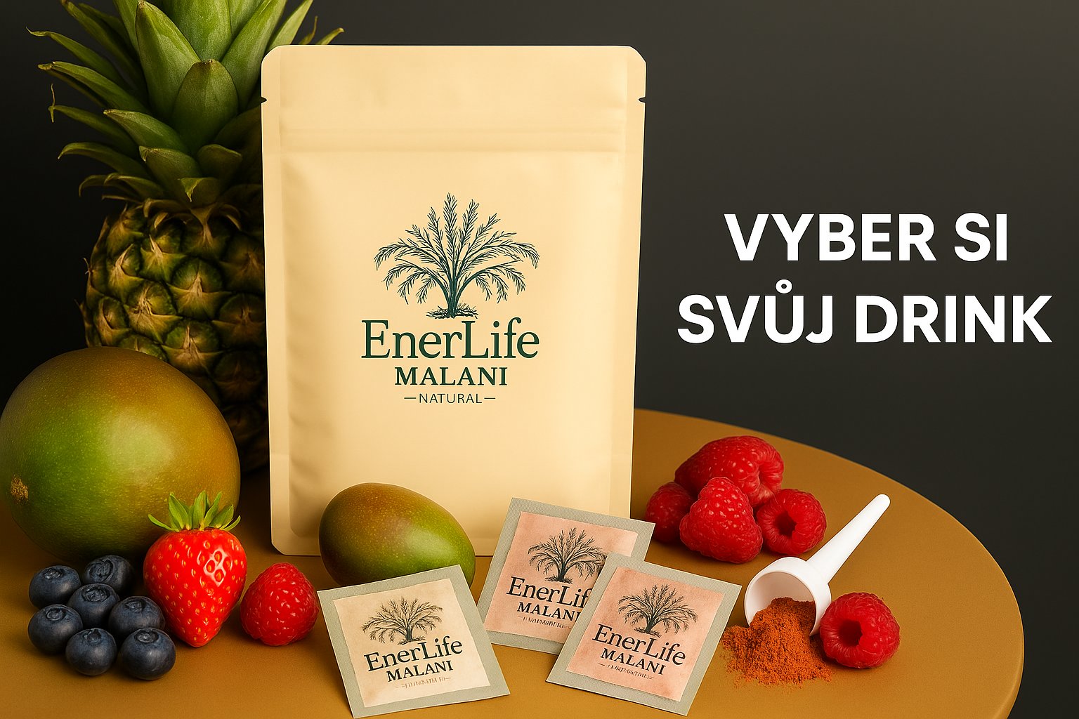 Enerlife přírodní energetický nápoj