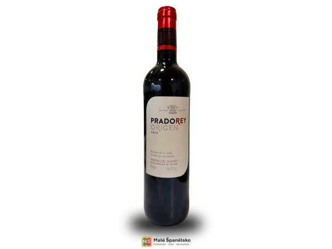 Pradorey Origen 2024, červené víno DO Ribera del Duero, 0,75 l (14,5 %, veganské)