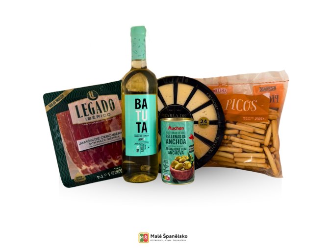 tapas box maly blanco