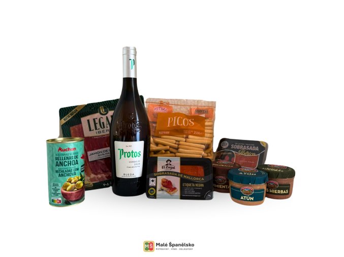 tapas box velky blanco