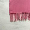 Zářivě růžová šála ze 100% kašmíru