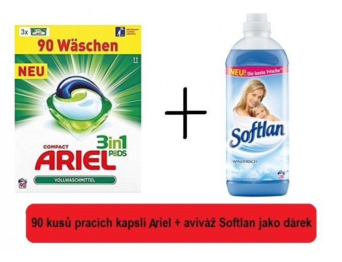 Německá drogerie e shop  Ariel Compact