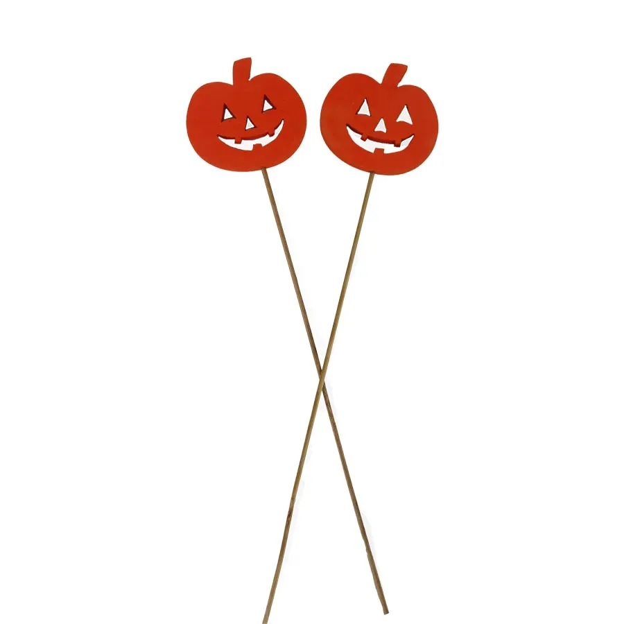 Svítící dýně Halloween oranžová