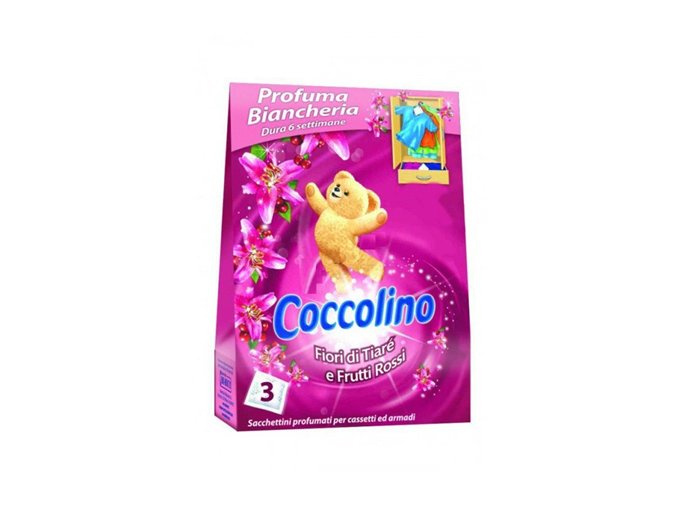 Coccolino Vonné sáčky do skříně 3ks - růžové