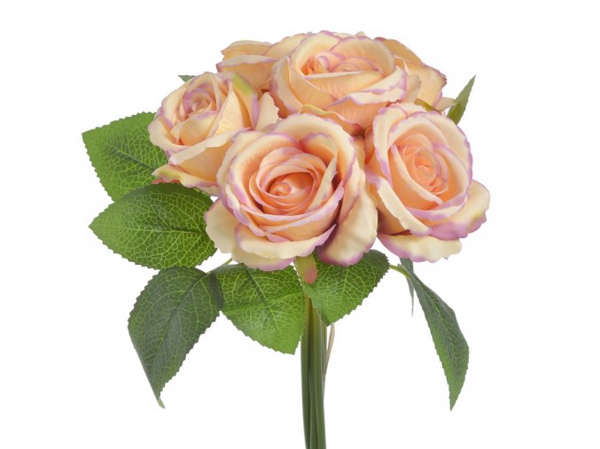 Umělé růže kytice 29 cm