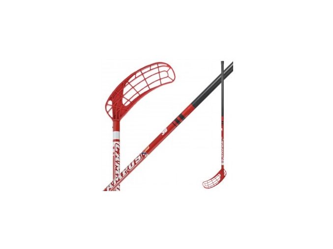 Florbalová hokejka Salming CAMPUS 36 KID /95 cm/ červená